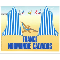 Affiche "Trouville, Normandie" 65x45cm