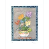 AIZPIRI Paul - Lithographie originale "Le bouquet de fleurs" 59x45cm