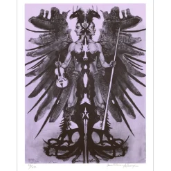 ALAUX Jean-Pierre - Lithographie "Beauté de l'Europe 01" 32x25cm - 1971