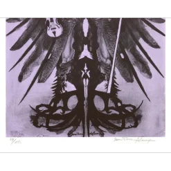 ALAUX Jean-Pierre - Lithographie "Beauté de l'Europe 01" 32x25cm - 1971