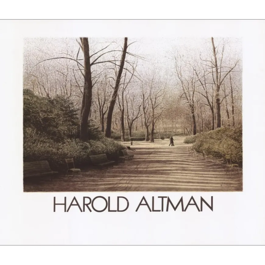 ALTMAN Harold - Lithographie "Harold ALTMAN Etchings and Lithographs" 53x65cm - 1982