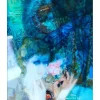 AMBILLE Paul - Huile sur toile "La rose" 55x46cm (10F)