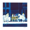 AMBILLE Paul - Lithographie originale "Nocturne" 38x38cm