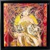 ARTISTE OUVRIER - Peinture sur toile "Le livre" 30x30cm - 2021