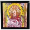 ARTISTE OUVRIER - Peinture sur toile "Sarah Bernhardt" 30x30cm - 2021