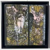 ARTISTE OUVRIER - Peinture sur toile "Judith & Snakes d'après Klimt" 30x30cm - 2021