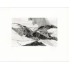 BALL George - Gravure originale "Lointains" 50x65cm
