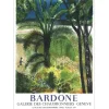 BARDONE Guy - Lithographie "Exposition Galerie des chaudronniers, Genève" 75x53cm - 1977