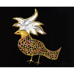 BRAQUE Georges - Lithographie "Phoenix" 45x58cm - 1988