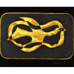 BRAQUE Georges - Lithographie "Boreade" 45x58cm - 1988