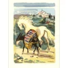 BRAYER Yves - Gravure (Bois Gravé) "Le cheval et l'âne" 38x27cm - 1961
