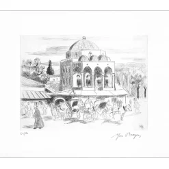 BRAYER Yves - Gravure originale "Athènes" 32x50cm - 1933