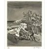 BRAYER Yves - Lithographie originale "Paysage I" 32x25cm - 1971