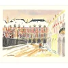 BRAYER Yves - Lithographie originale "Paris, Place des Vosges" 45x56cm - 1989