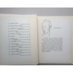 BRAYER Yves - Ouvrage illustré "Yves Brayer et l'Espagne" + Dessin original à l'encre