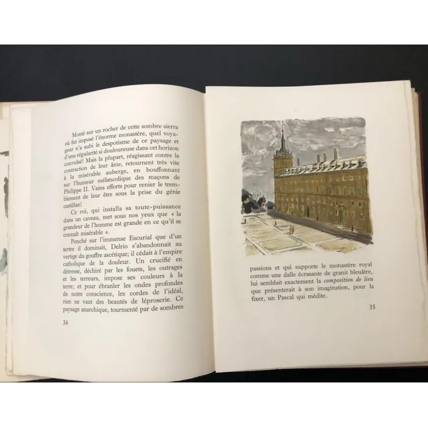 BRAYER Yves - Ouvrage illustré "Du sang, de la volupté et de la Mort" - Suite de 26 Lithographies originales en couleurs