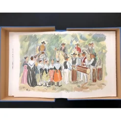 BRAYER Yves - Ouvrage illustré "En Provence" - 8 Lithographies originales en couleurs