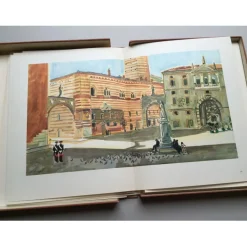 BRAYER Yves - Ouvrage illustré "De Venise à Rome" + Dessin original à l'encre