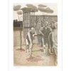 BRIANCHON Maurice - Lithographie originale "Le vieillard" 38x28cm - 1961