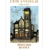 BUFFET Bernard - Affiche "L'été à Vézelay" 91x65cm