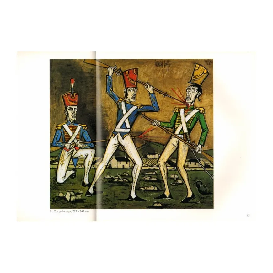 BUFFET Bernard - Catalogue d'exposition " L'empire ou les plaisirs de la guerre "