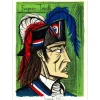 BUFFET Bernard - Lithographie originale "Révolution Française, Fouquier-Tinville" 76x54cm - 1977