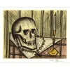 BUFFET Bernard - Lithographie originale "La vanité" 58x76cm - 1990