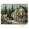 BUFFET Bernard - Lithographie "Le Chalet Restaurant" 62x74cm - 1977