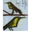 BUFFET Bernard - Lithographie originale "Les Oiseaux" 31x24cm - 1967