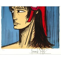 BUFFET Bernard - Lithographie originale "Révolution Française, la république" 76x54cm - 1977
