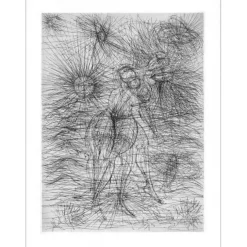 CARZOU Jean - Gravure originale "Les Illuminations 04" 38x28cm - 1969
