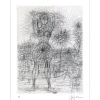 CARZOU Jean - Gravure originale "Femme au soleil" 38x28cm - 1969