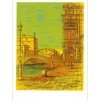 CARZOU Jean - Lithographie originale "Venise" 76x54cm - 1972