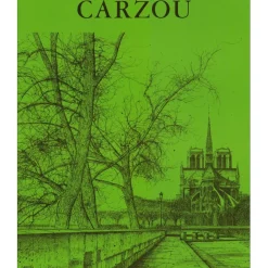 CARZOU Jean - Lithographie "Notre Dame, Paris" 56x47cm