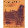 CARZOU Jean - Lithographie "Exposition, Galerie la gravure, Paris" 68x51cm - 1965