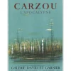 CARZOU Jean - Lithographie "Exposition, Galerie David et Garnier, Paris" 66x50cm - 1957