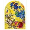 CHAGALL Marc - Lithographie "Nephtali" 32x24cm - 1962 - Draeger Frères