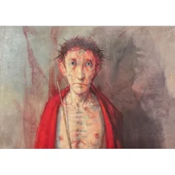 CIRY Michel - Huile sur Toile  "Ecce Homo" - 150x130cm - 1963