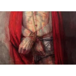 CIRY Michel - Huile sur Toile  "Ecce Homo" - 150x130cm - 1963