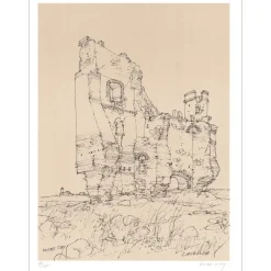 CIRY Michel - Lithographie "Caudilla" 32x25cm - 1970