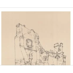 CIRY Michel - Lithographie "Caudilla" 32x25cm - 1970