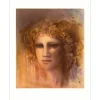 CLEREN Jean-Paul - Lithographie originale "Portrait" 65x50cm