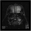CMAB - Encre sur Aluminium "Magnetic Darth Vader" 60x60cm - 2024