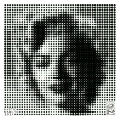 CMAB - Encre sur Aluminium "MysticMarilyn - DarkYellowGreen" 60x60cm - 2024