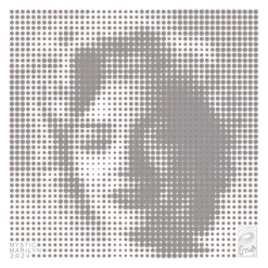 CMAB - Encre sur Aluminium "MysticMarilyn - GreyRed" 60x60cm - 2024