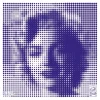 CMAB - Encre sur Aluminium "Mystic Marilyn" 60x60cm - 2024