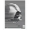CMAB - Encre sur Aluminium "Psychic Darth Vader" 68x50cm - 2024
