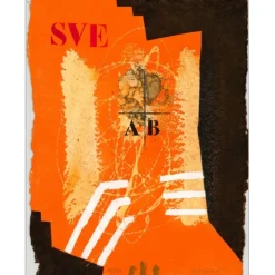 COIGNARD James - Gravure originale au Carborundum "Stratification III" 38x28cm