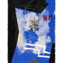 COIGNARD James - Gravure originale au Carborundum "Stratification I" 38x28cm