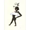 COLIN Paul - Lithographie "Le Tumulte Noir 10"  48x32cm